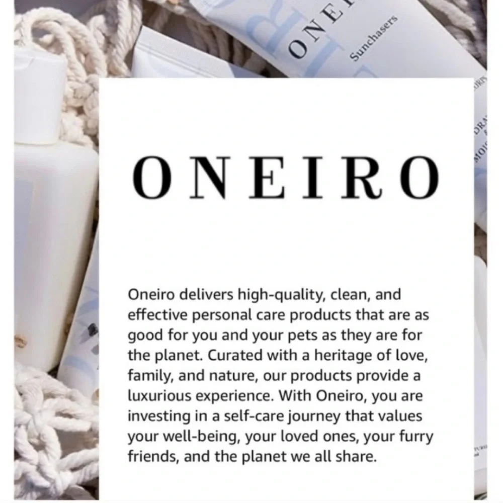 ONEIRO  Sunchasers #4 Piece Set & A Travel Bag .
